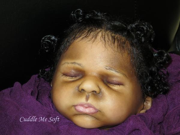Lifelike Ethnic Reborn Baby Girl for sale - Victoria by Olga Auer