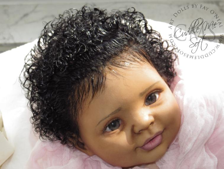 AA / Ethnic Reborn Baby Girl for sale - Candy by Donna RuBert