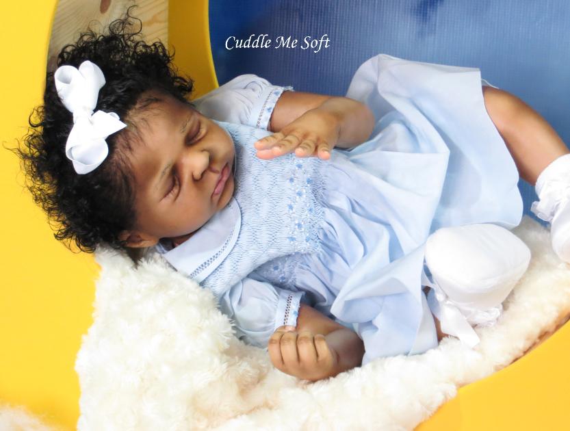 AA / Ethnic Reborn Baby Girl for sale - Victoria by Olga Auer