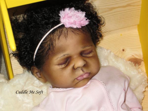 Lifelike Ethnic Reborn Baby Girl for sale - Victoria by Olga Auer
