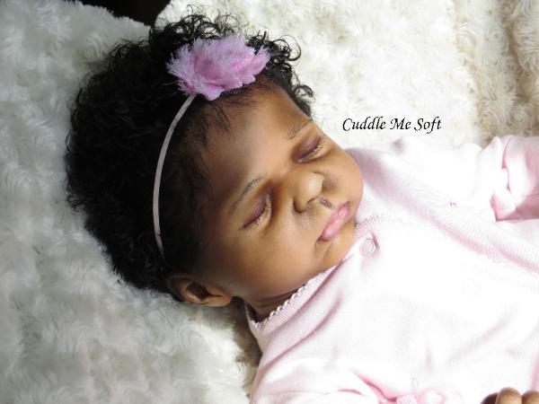 Lifelike Ethnic Reborn Baby Girl for sale - Victoria by Olga Auer