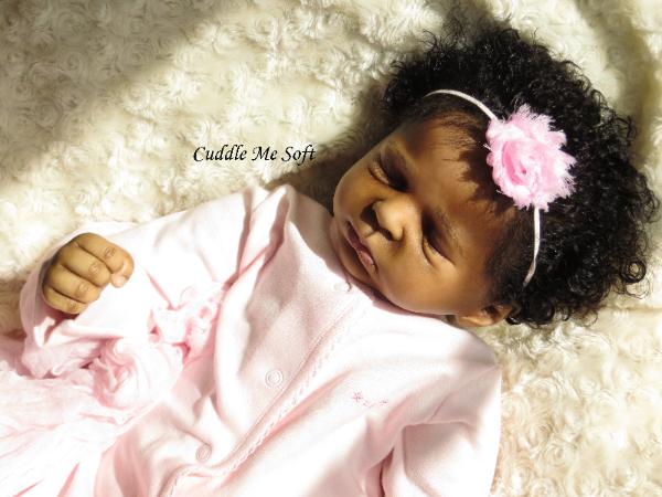 Lifelike Ethnic Reborn Baby Girl for sale - Victoria by Olga Auer