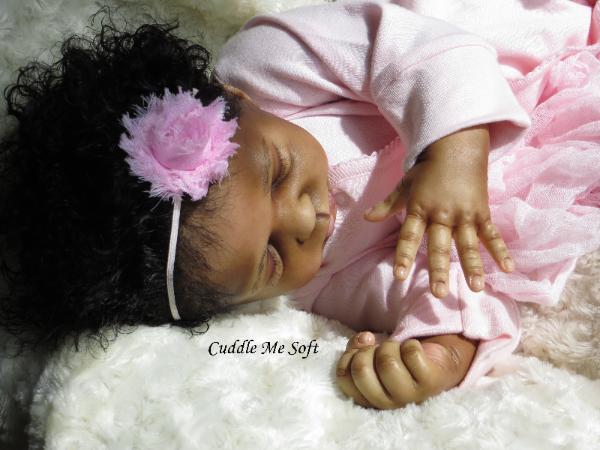AA / Ethnic Reborn Baby Girl for sale - Victoria by Olga Auer