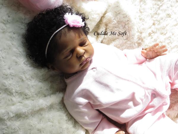 AA / Ethnic Reborn Baby Girl for sale - Victoria by Olga Auer