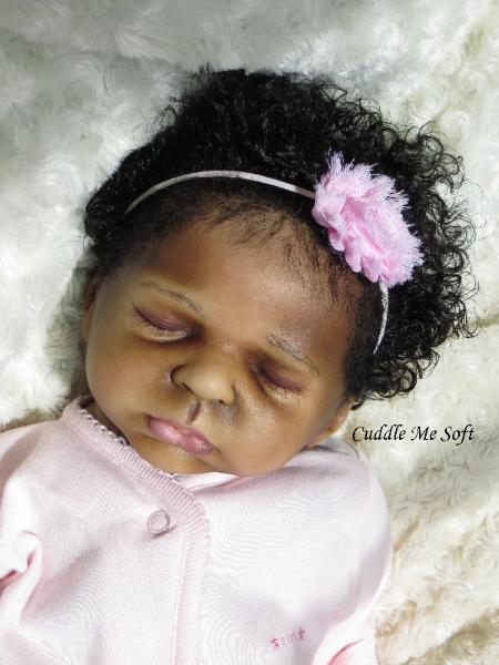 AA / Ethnic Reborn Baby Girl for sale - Victoria by Olga Auer