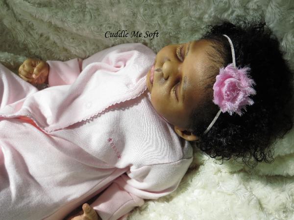 AA / Ethnic Reborn Baby Girl for sale - Victoria by Olga Auer