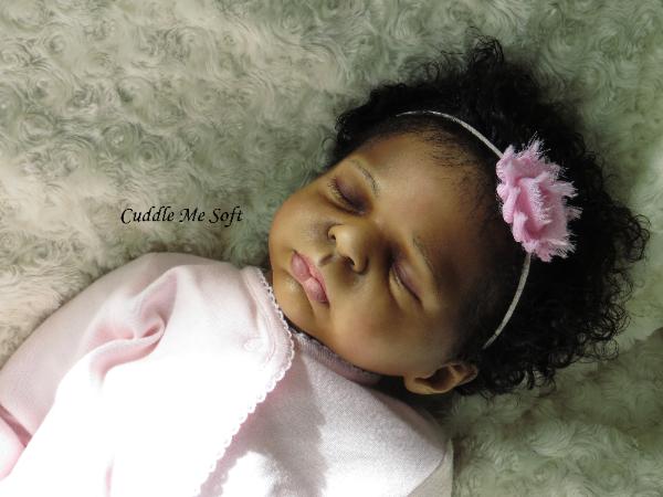 AA / Ethnic Reborn Baby Girl for sale - Victoria by Olga Auer