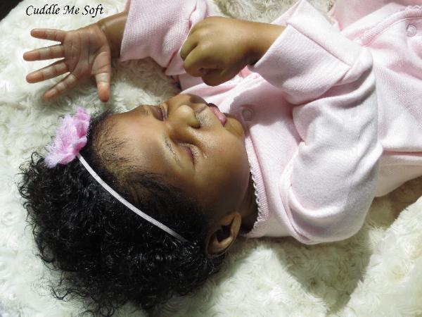 AA / Ethnic Reborn Baby Girl for sale - Victoria by Olga Auer