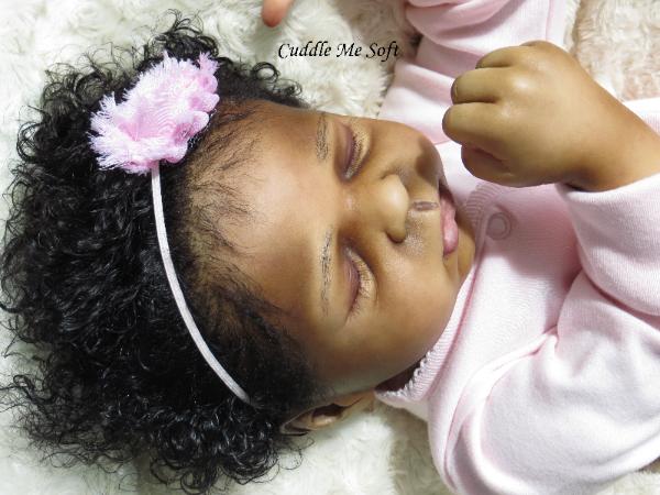 AA / Ethnic Reborn Baby Girl for sale - Victoria by Olga Auer