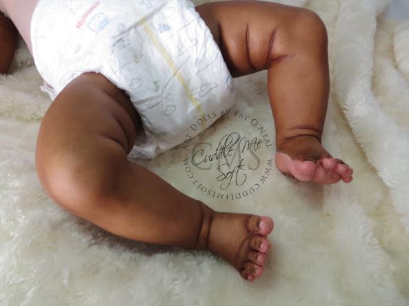Adorable Reborn baby girl by Fay O'Neal