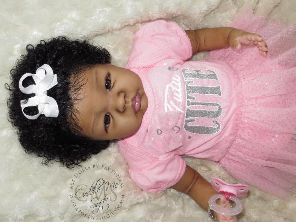 AA / Ethnic Reborn Baby Girl for sale