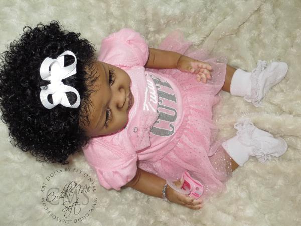 AA / Ethnic Reborn Baby Girl for sale