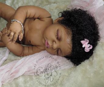 Full Vinyl Reborn Baby Girl For Sale