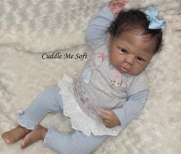 Lifelike AA / Ethnic Reborn Baby Girl for sale 