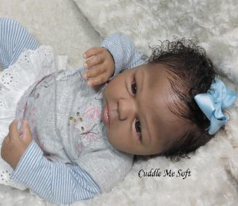 AA / Ethnic Reborn baby girl