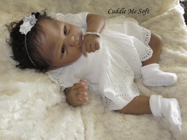 Lifelike AA / Ethnic Reborn Baby Girl for sale 