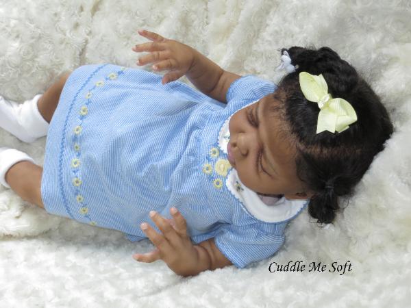 Ethnic Reborn Baby Girl for sale - Sweet Caroline by Marita Winters