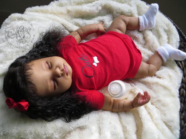 AA / Ethnic Reborn Baby Girl for sale -