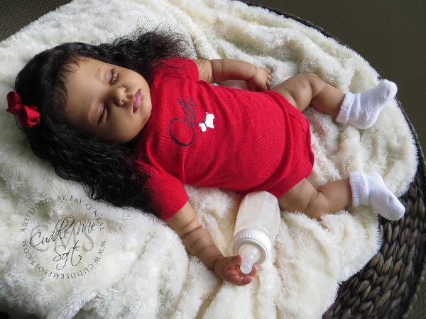 AA / Ethnic Reborn Baby Girl for sale -