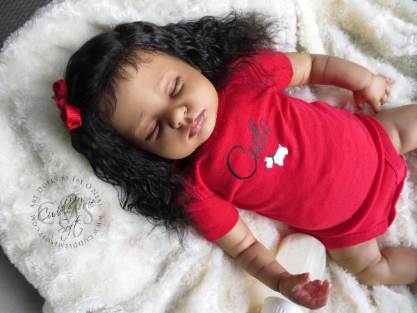 AA / Ethnic Reborn Baby Girl for sale -