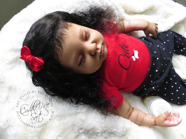 AA / Ethnic Reborn Baby Girl for sale -