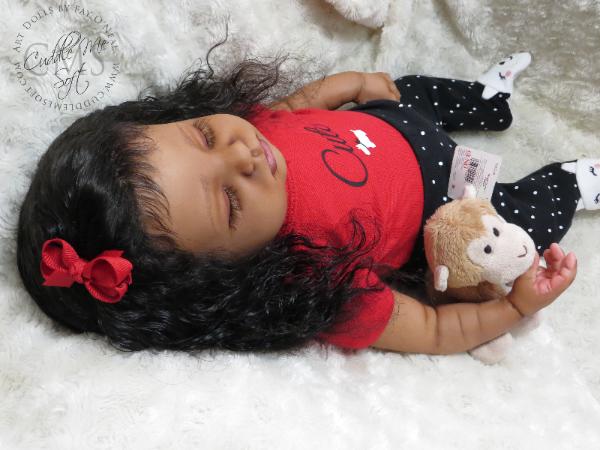 AA / Ethnic Reborn Baby Girl for sale -