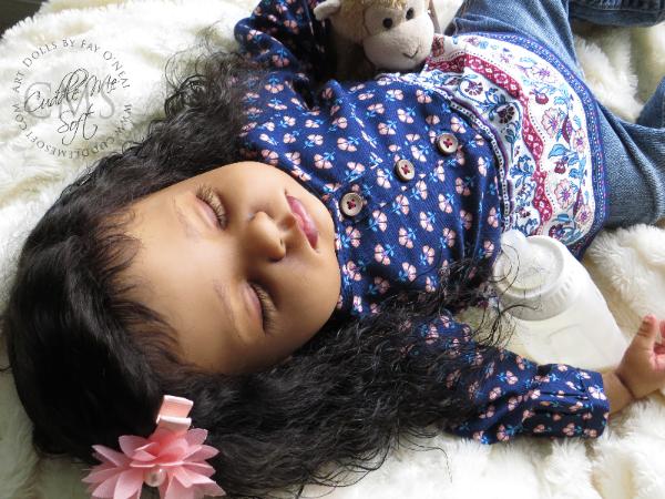 Reborn Baby Girl by www.cuddlemesoft.com