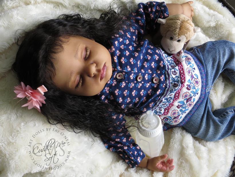 Reborn Baby Girl by www.cuddlemesoft.com