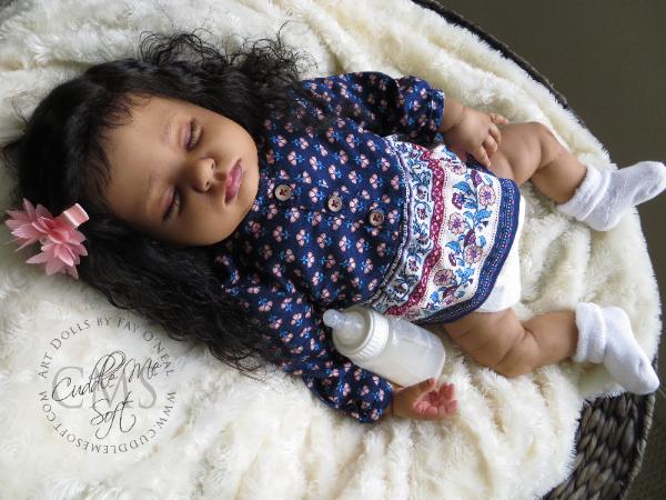 Reborn Baby Girl by www.cuddlemesoft.com