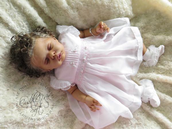 Biracial Reborn Baby Girl for sale