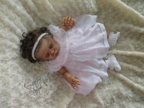 Biracial Reborn Baby Girl for sale