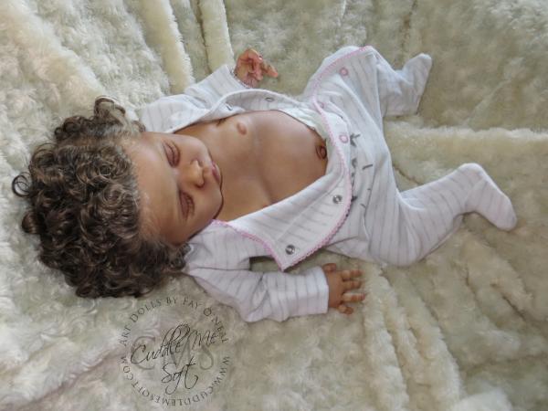 Biracial Reborn Baby Girl for sale