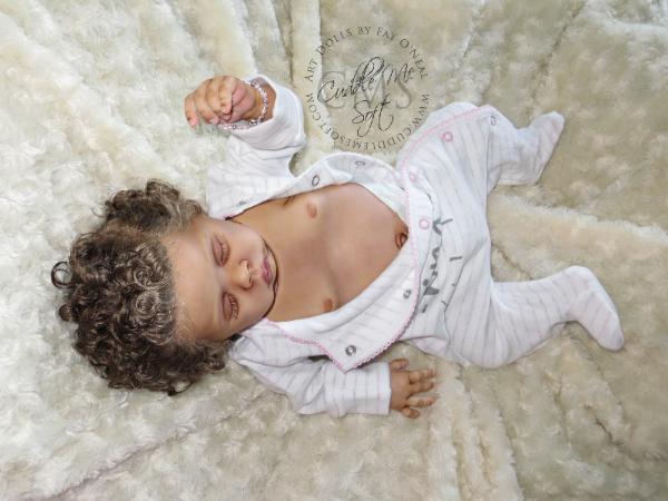 Biracial Reborn Baby Girl for sale