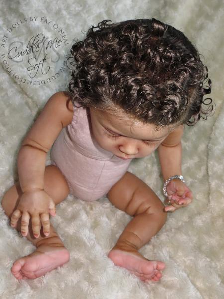 Biracial Reborn Baby Girl for sale
