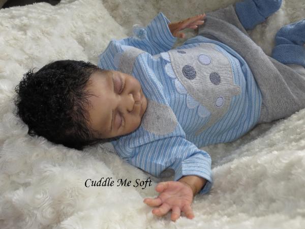Lifelike Ethnic / AA Reborn Baby Boy for sale
