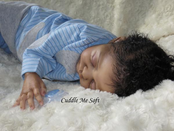 Lifelike Ethnic / AA Reborn Baby Boy for sale