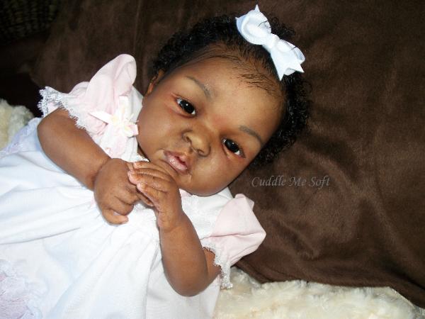 AA / Ethnic Reborn Baby Girl For Sale