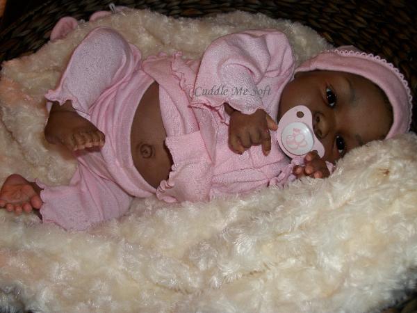 AA / Ethnic Reborn Baby Girl For Sale