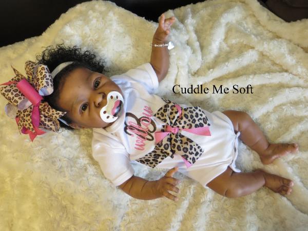 Lifelike Ethnic / AA Reborn Baby Girl for sale