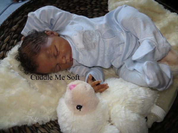 Realistic Biracial Reborn Baby Boy For Sale, OOAK Baby Reborn doll