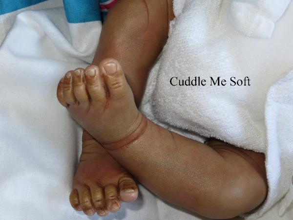 Realistic Biracial Reborn Baby Boy Zachary - Linde Scherer Kit